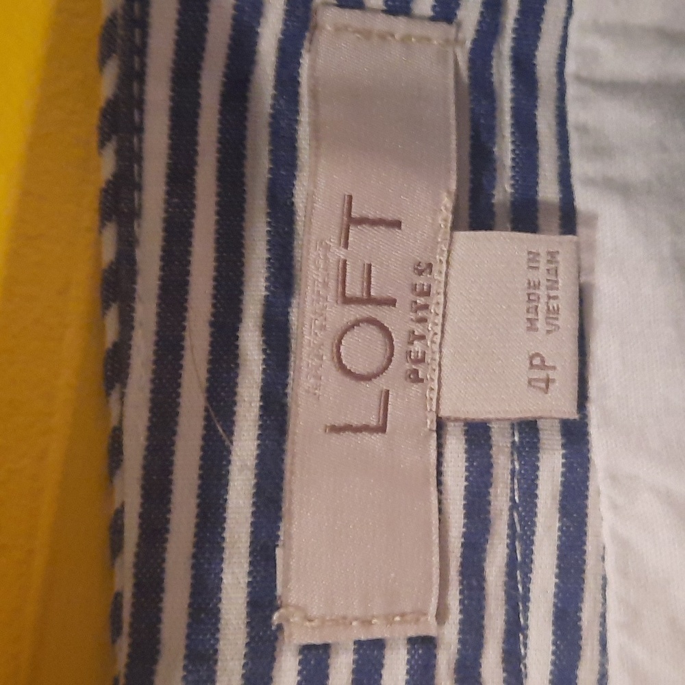 Loft Striped Mini skirt - Picture 3 of 5